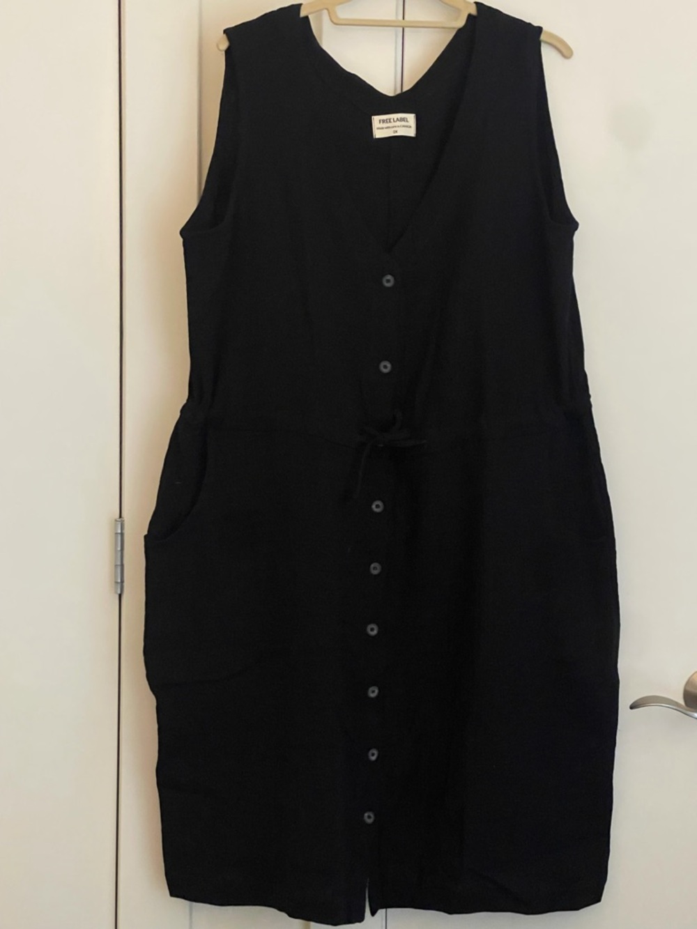 Free Label sleeveless Daisy dress - cotton gauze